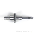 8mm diameter 1mm pitch flange nut ball screw